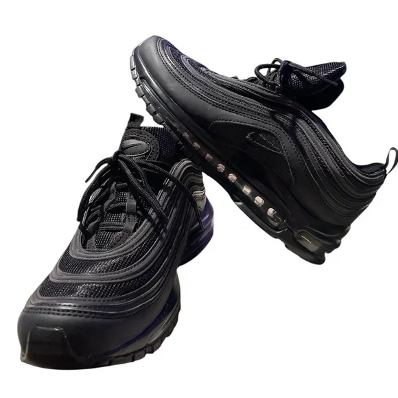 NIKE AIR MAX 97 TRIPLE BLACK - Picture 5 of 7